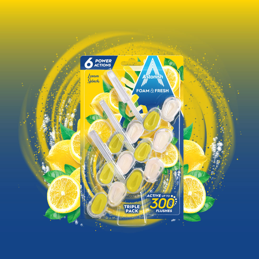 Foam & Fresh Lemon Splash