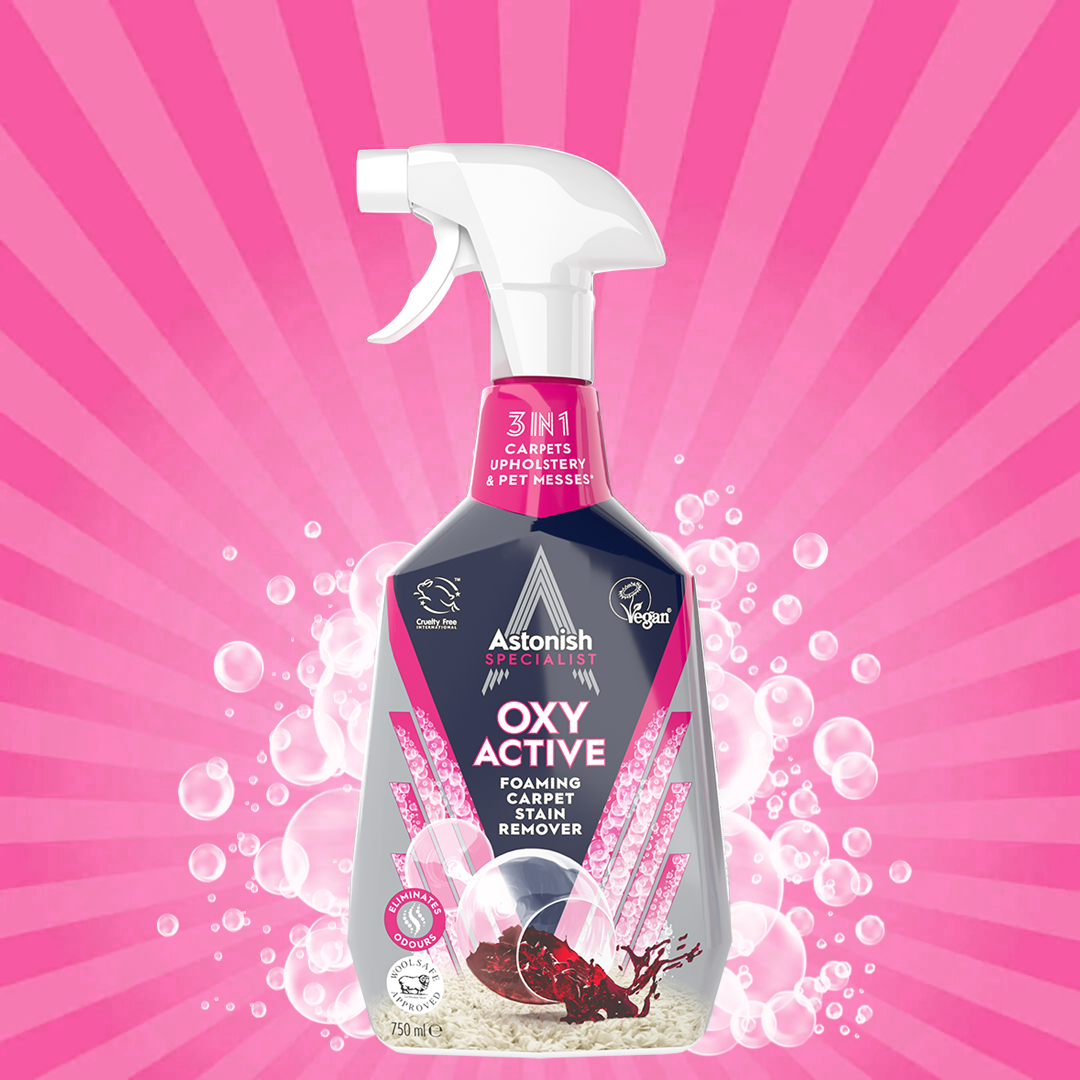 Oxy Active Foaming Carpet Stain Remover