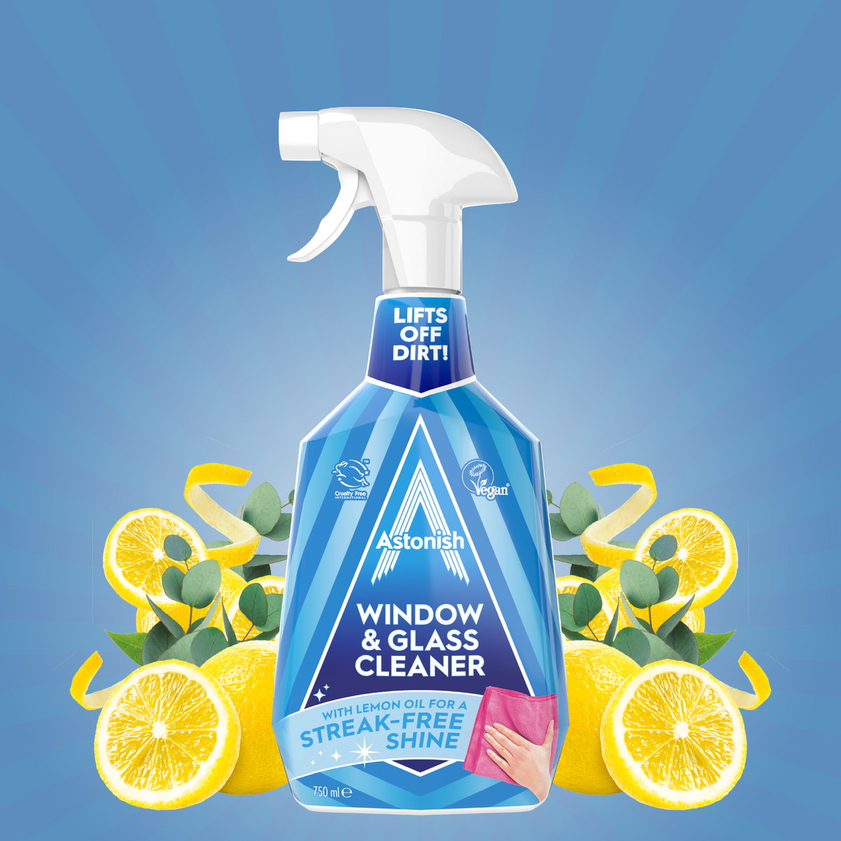 Window & Glass Cleaner Eucalyptus & Lemon