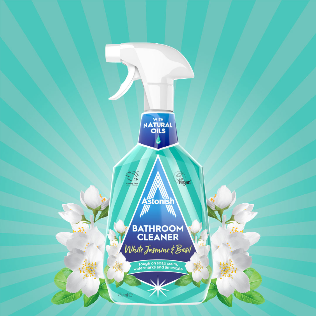 Bathroom Cleaner White Jasmine & Basil
