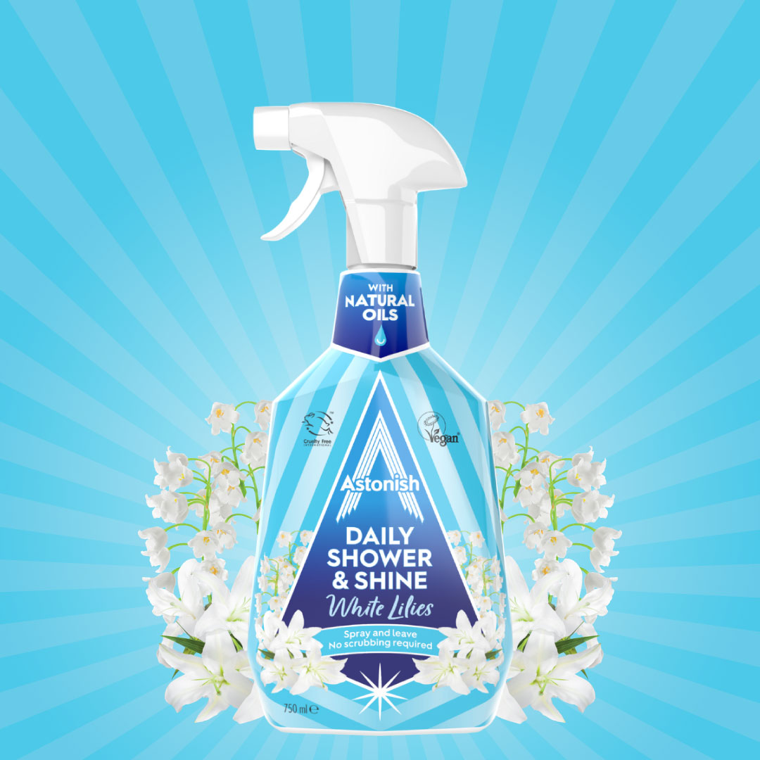Daily Shower Shine White Lilies