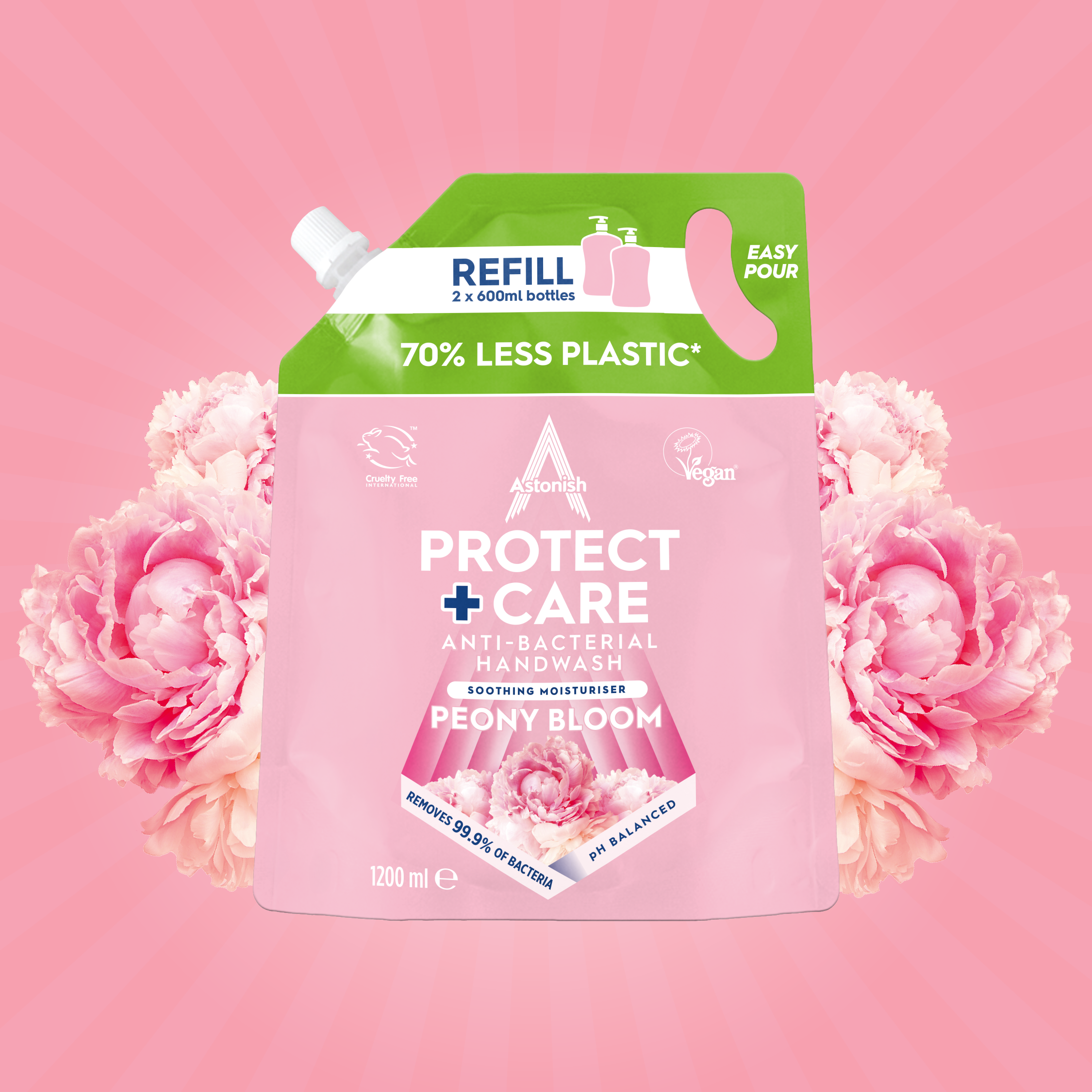 Protect + Care Peony Bloom Handwash Refill