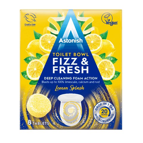 Toilet Bowl Fizz & Fresh Tabs Lemon Splash