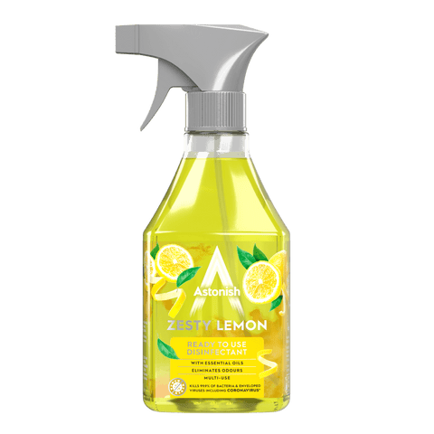 Ready to Use Disinfectant Spray Zesty Lemon