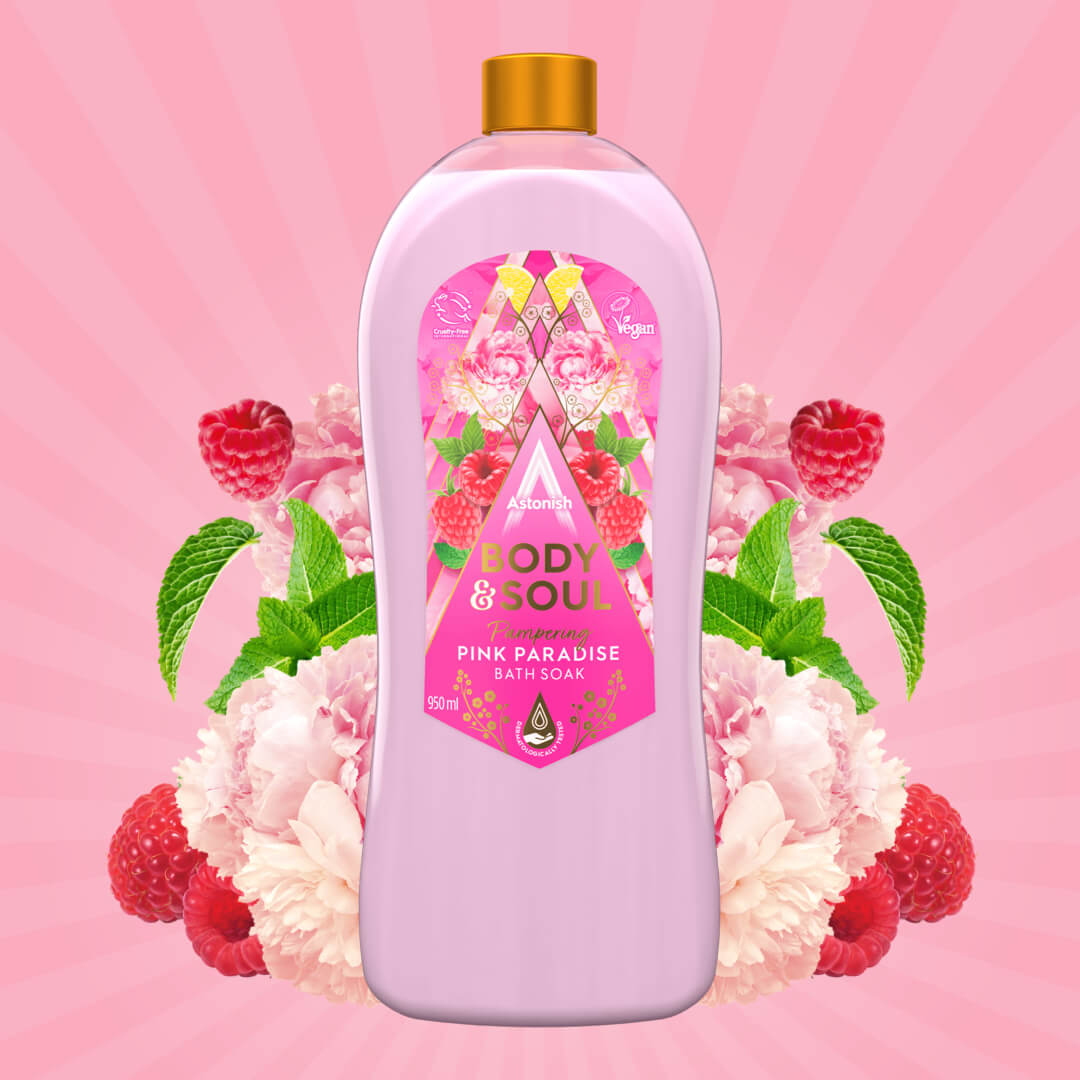 Bath Soak Pampering Pink Paradise