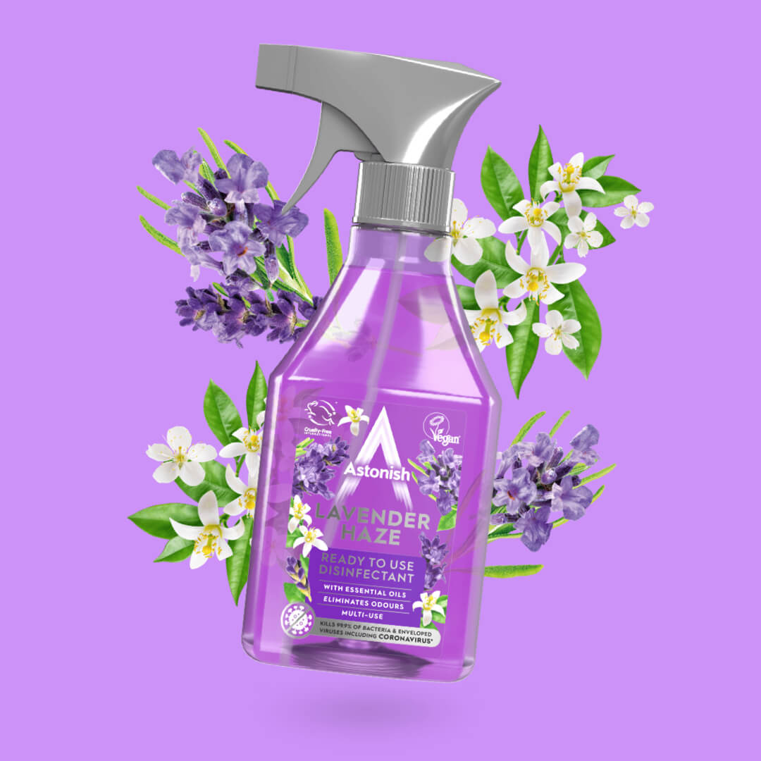 Ready to Use Disinfectant Spray Lavender Haze